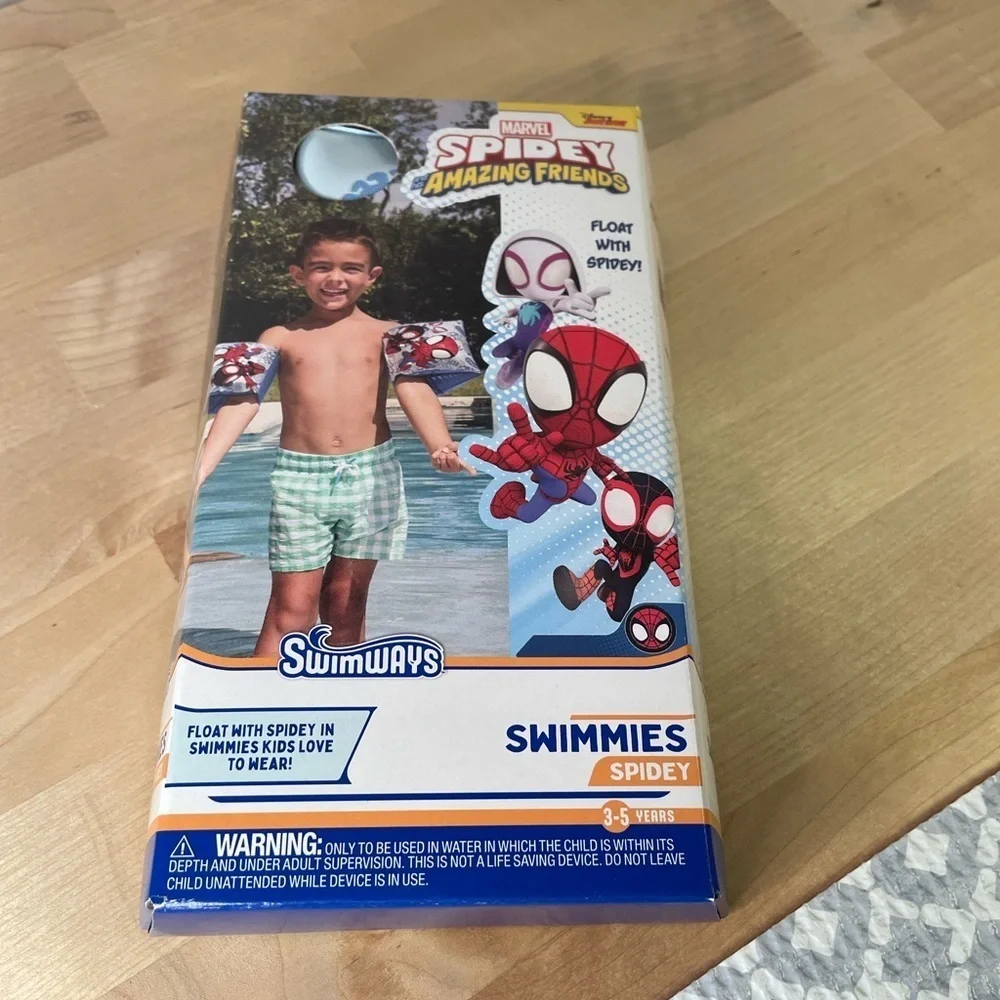 Marvel Spidey Amazing Friends Swimways Floaties - Red and Blue